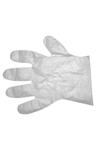 Higiéniai pe fóliakesztyű (100 db./csomag) (10.000db/karton)